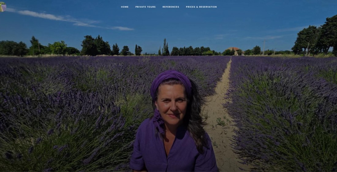Le site de Travel in Provence, visites privées guidées en Provence